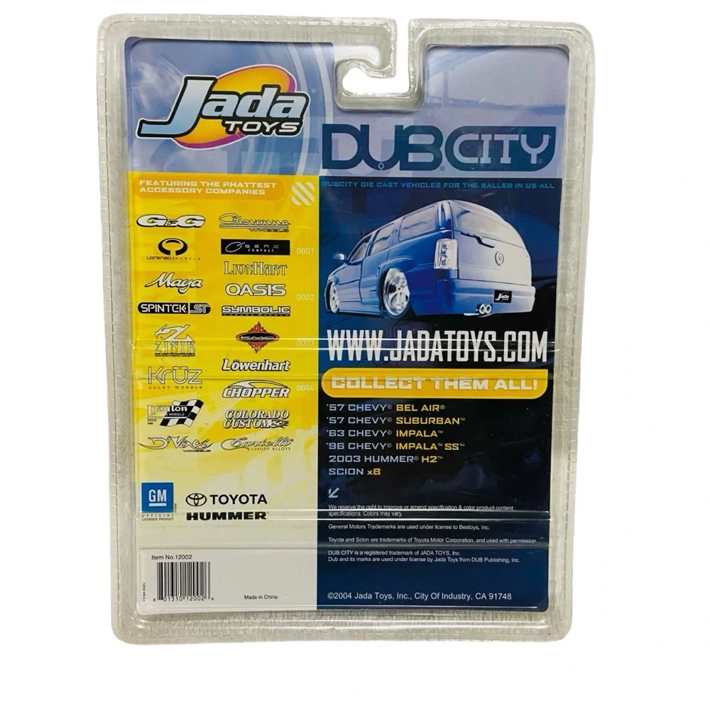 Jada Dub City 57 Chevy Bel Air Blue  1:64